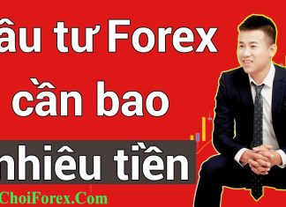 Đầu tư Forex cần bao nhiêu tiền